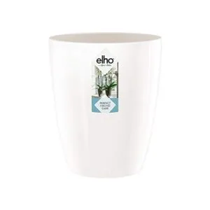 Elho Brussels Diamond Orchid High Maceta Alta, Blanco